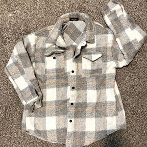 Womens Flannel Shacket